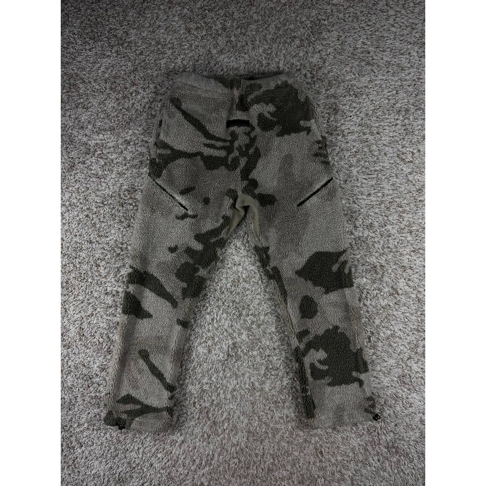 Fear of God Essentials Polar Fleece Sweatpants 'Camo' Men's Size XS